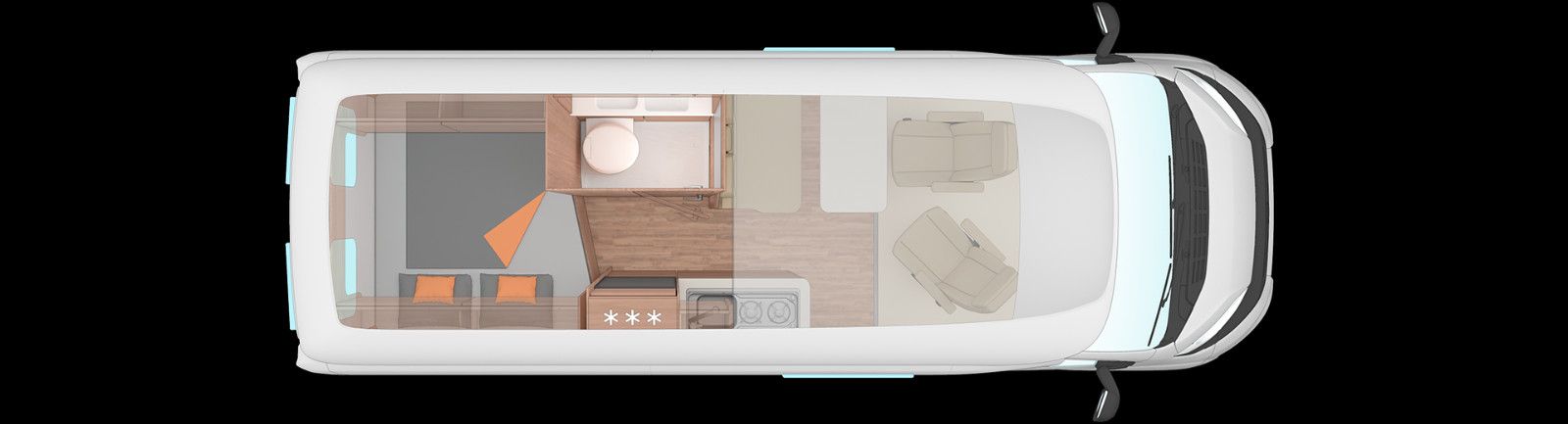 Fahrzeugabbildung Weinsberg CaraBus 600 EDITION [Fire] 600 MQH (AHK, Navi)