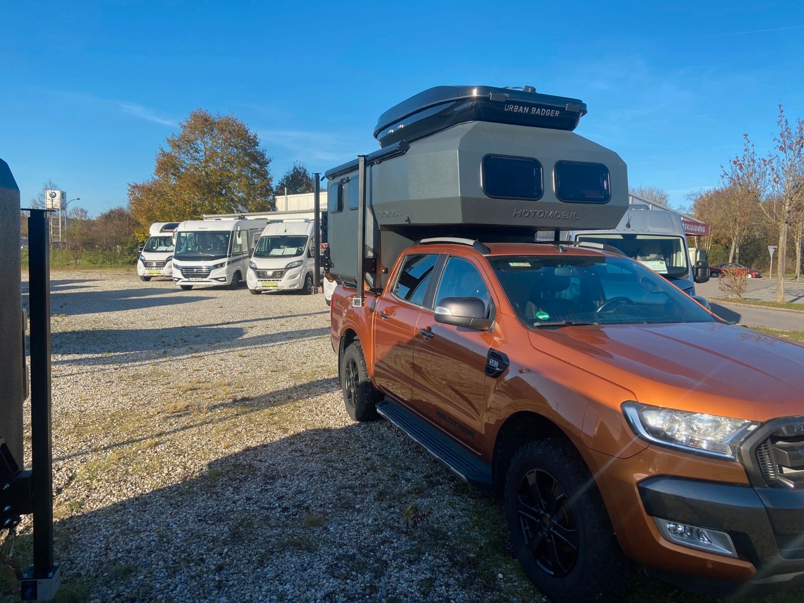 Fahrzeugabbildung Andere Hotomobil Gladiator EU S Premium Dachzelt+Dusche